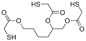 1,2,6-hexanetriyl tris(mercaptoacetate)  Struktur