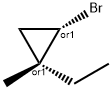 Cyclopropane, 2-bromo-1-ethyl-1-methyl-, cis- (9CI) Struktur