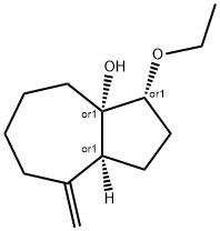 3a(1H)-Azulenol,3-ethoxyoctahydro-8-methylene-,(3alpha,3aalpha,8aalpha)-(9CI) Struktur