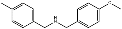 (4-METHOXY-BENZYL)-(4-METHYL-BENZYL)-AMINE Struktur
