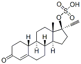 Norethindrone Sulfate Struktur