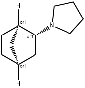 Pyrrolidine, 1-bicyclo[2.2.1]hept-2-yl-, exo- (9CI) Struktur