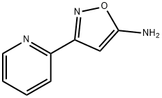 5-Isoxazolamine,3-(2-pyridinyl)-(9CI) Struktur