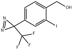 2-Iodo-4-[3-(trifluoroMethyl)-3H-diazirin-3-yl]benzeneMethanol Struktur