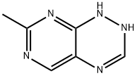 Pyrimido[5,4-e]-as-triazine, 1,2-dihydro-7-methyl- (8CI) Struktur