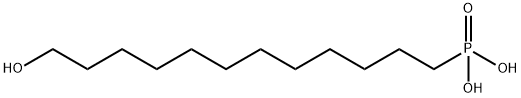 12-HYDROXYDODECYLPHOSPHONIC ACID Struktur