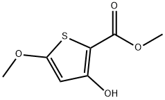 METHYL 3-HYDROXY-5-METHOXY-2-THIOPHENECARBOXYLATE Struktur