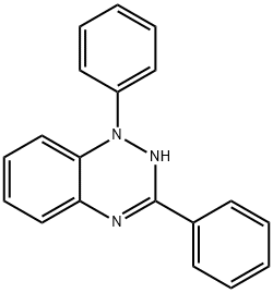 1,4-Dihydro-1,3-diphenyl-1,2,4-benzotriazine Struktur