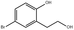 4-BROMO-2-(2-HYDROXYETHYL)PHENOL Struktur