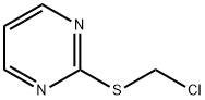 2-((Chloromethyl)thio)pyrimidine Struktur