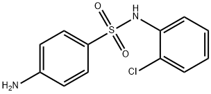 4-AMINO-N-(2-CHLORO-PHENYL)-BENZENESULFONAMIDE Struktur