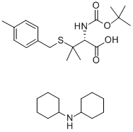 N-tert-Butyloxycarbonyl-S-(4-methylbenzyl)-D-penicillamine dicyclohexylamine price.