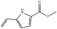 1H-Pyrrole-2-carboxylicacid,5-ethenyl-,methylester(9CI) Struktur