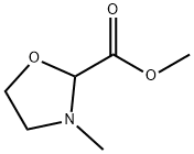 2-Oxazolidinecarboxylicacid,3-methyl-,methylester(9CI) Struktur