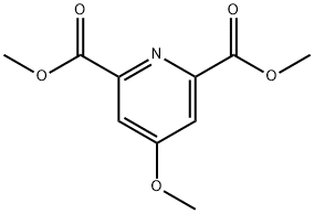 Dimethyl 4-methoxy-2,6-Pyridinedicarboxylate Struktur