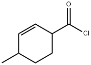 2-Cyclohexene-1-carbonyl chloride, 4-methyl- (8CI) Struktur