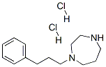 1-(3-phenylpropyl)-1,4-diazepane(2HCl) Struktur