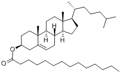 Cholesteryl myristate Struktur