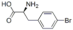 (S)-2-amino-3-(4-bromophenyl)propanoic acid Struktur