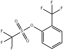 2-(TRIFLUOROMETHYL)PHENYL TRIFLUOROMETHANESULFONATE Struktur