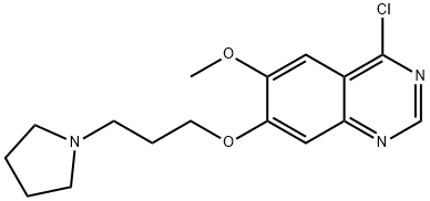 4-Chloro-6-Methoxy-7-(3-pyrrolidin-1-yl-propoxy)-quinazoline|4-氯-6-甲氧基-7-(3-吡咯烷-1-丙氧基)喹唑啉