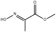 Propanoic acid, 2-(hydroxyimino)-, methyl ester, (E)- (9CI) Struktur