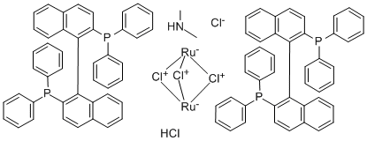 [NH2Me2][(RuCl((S)-binap))2(μ-Cl)3] price.