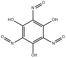 1,3,5-Benzenetriol, 2,4,6-trinitroso- (9CI) Struktur