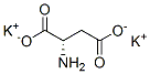 dipotassium aspartate Struktur