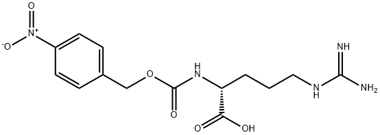 4-NITRO-Z-D-ARG-OH Struktur