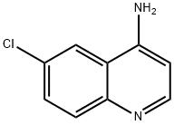 4-AMINO-6-CHLOROQUINOLINE Struktur