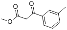 3-OXO-3-M-TOLYL-PROPIONIC ACID METHYL ESTER Struktur