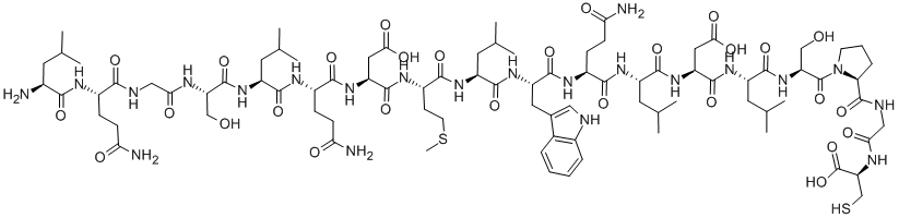 LEPTIN (150-167) (HUMAN) Struktur