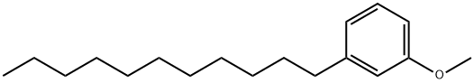 1-Methoxy-3-undecylbenzene Struktur