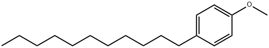 p-Undecylanisole Struktur