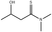 Butanethioamide, 3-hydroxy-N,N-dimethyl- (9CI) Struktur