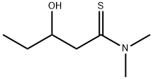 Pentanethioamide,  3-hydroxy-N,N-dimethyl- Struktur