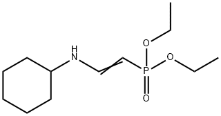 DIETHYL CYCLOHEXYLAMINOVINYL PHOSPHATE Struktur