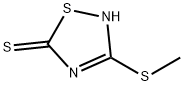 3-METHYLMERCAPTO-5-MERCAPTO-1,2,4-THIADIAZOLE Struktur