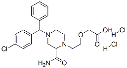 Cetirizine Amide Dihydrochloride Struktur