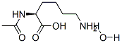 Lysine,  N2-acetyl-,  monohydrate  (9CI) Struktur