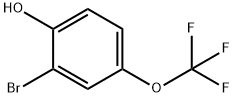 2-BROMO-4-(TRIFLUOROMETHOXY)PHENOL Struktur