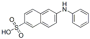 2-anilinonaphthalene-6-sulfonic acid Struktur