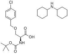 BOC-SER(P-CHLORO-BZL)-OH DCHA Struktur