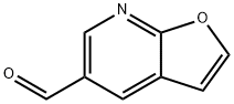 Furo[2,3-b]pyridine-5-carboxaldehyde (9CI) Struktur