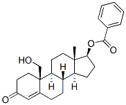 17beta,19-dihydroxyandrost-4-en-3-one 17-benzoate Struktur