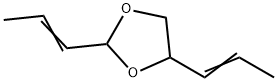 1,3-Dioxolane,  2,4-dipropenyl-  (8CI) Struktur