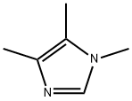 1,4,5-Trimethyl-1H-imidazole Struktur