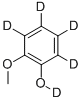 2-METHOXYPHENOL-3,4,5,6-D4,OD Struktur