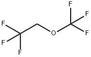 2,2,2-TRIFLUOROETHYL TRIFLUOROMETHYL ETHER Struktur